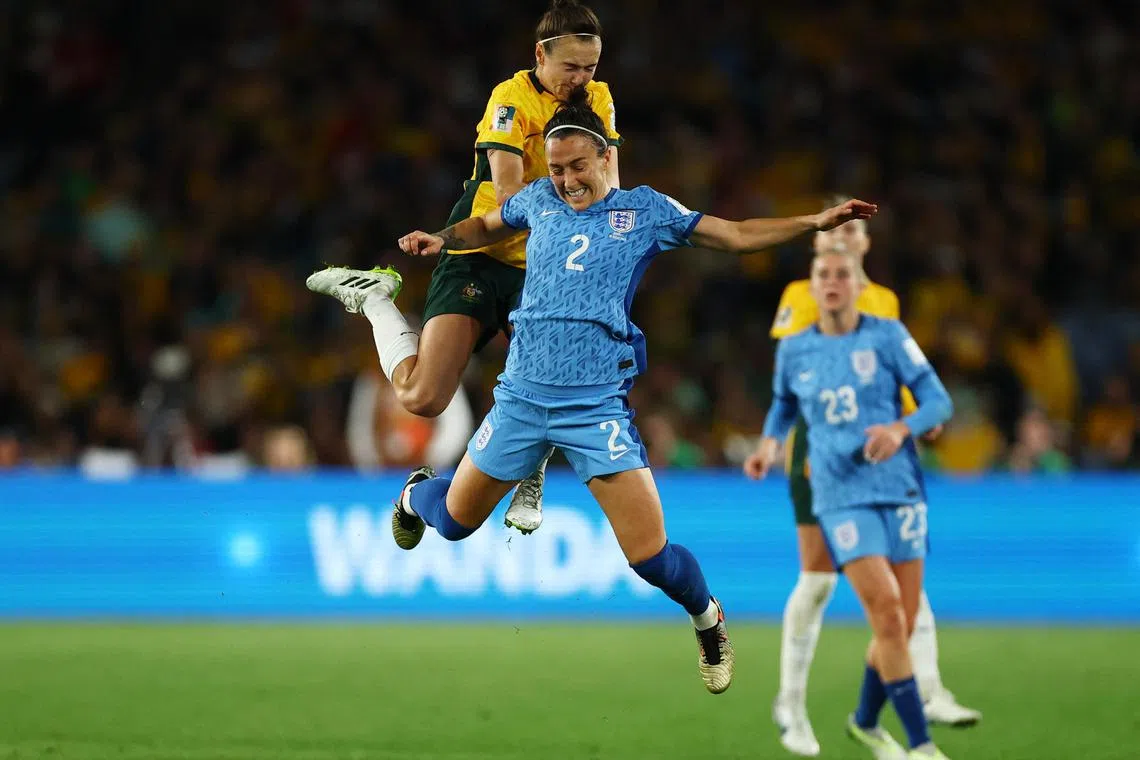 England's Lucy Bronze says her team, the European champions, have the edge in terms of finals experience over Spain in Sunday's Women's World Cup final.