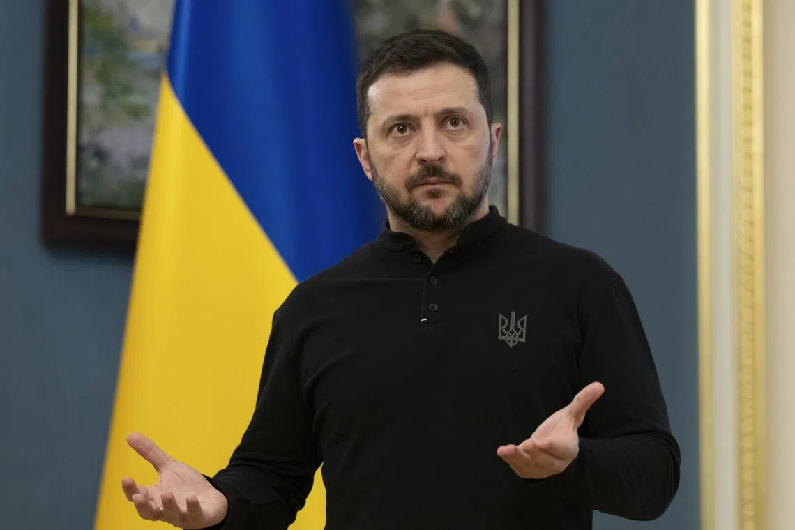 Ukrainian President Volodymyr Zelensky is visiting Finland to discuss investments in Ukrainian weapons production and other efforts to end Russia's invasion of his country.