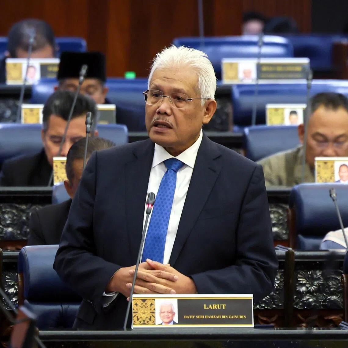 Hamzah Zainudin was previously accused of sabotaging the party and attempting to oust party president Muhyiddin Yassin.