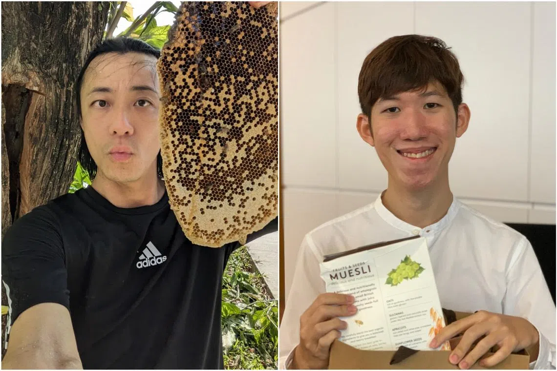 Mr Clarence Chua (left) and treatsure CEO Preston Wong received the Individual Excellence Award and Impact Leader of the Year award respectively.