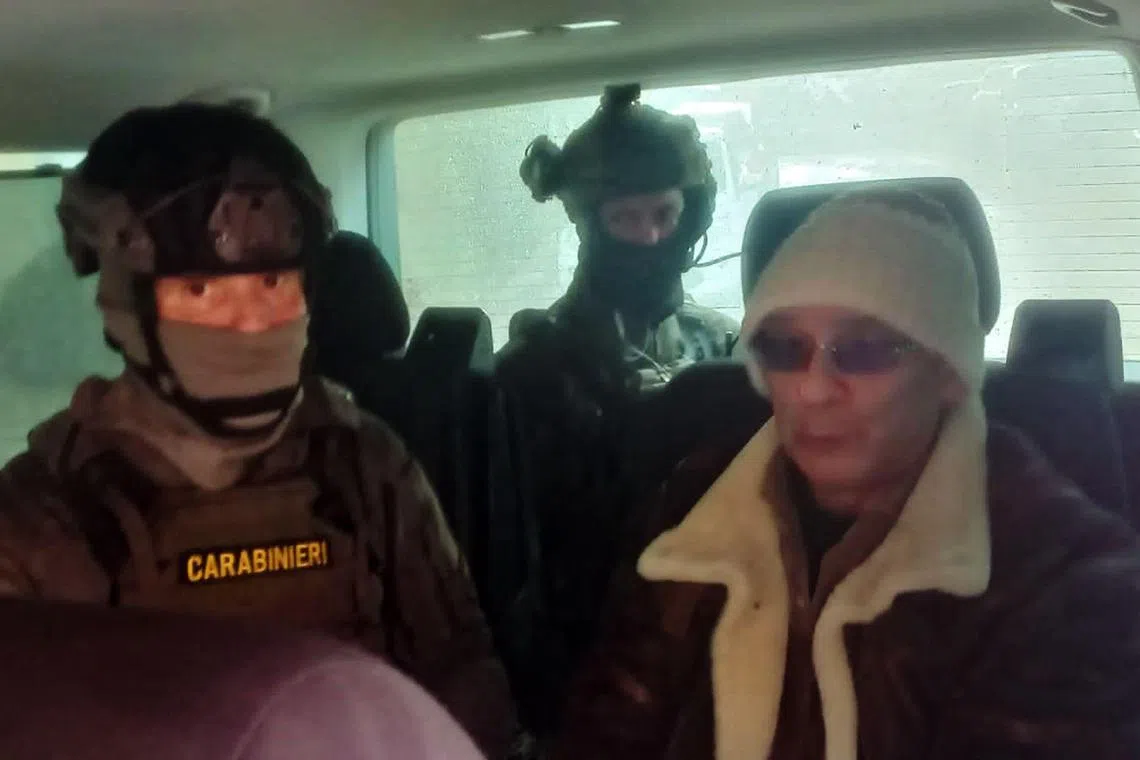 Matteo Messina Denaro (right) has been on the run for three decades.