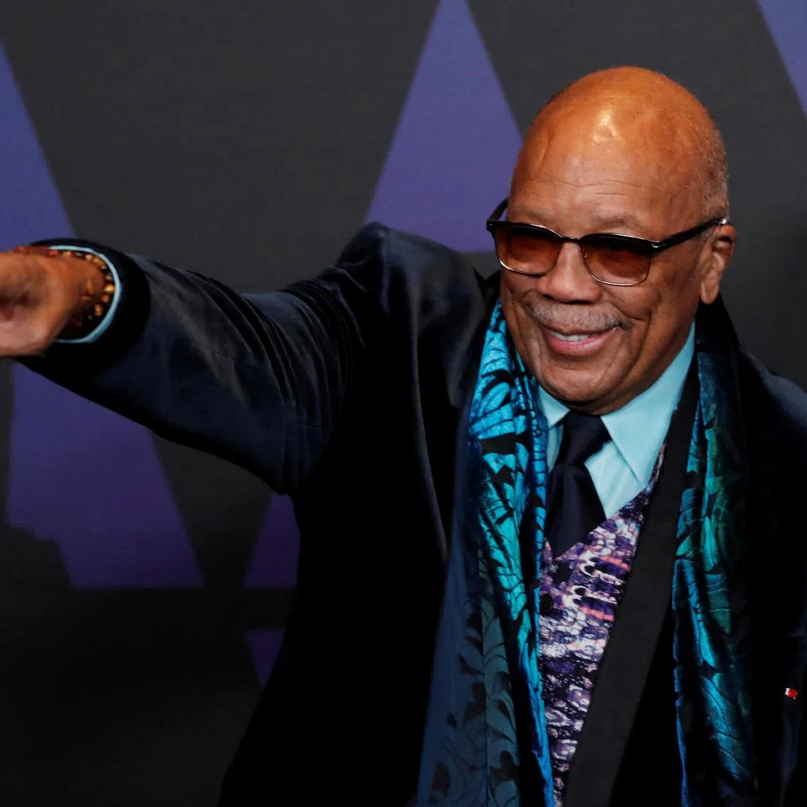 Quincy Jones produced Michael Jackson's smash record Thriller,  bolstering his legacy as a media mogul.