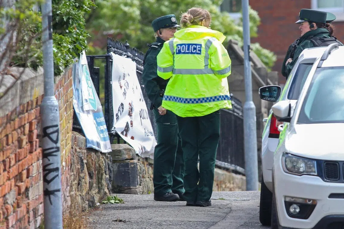 Northern Ireland police arrest man over ‘barbaric’ knife attack