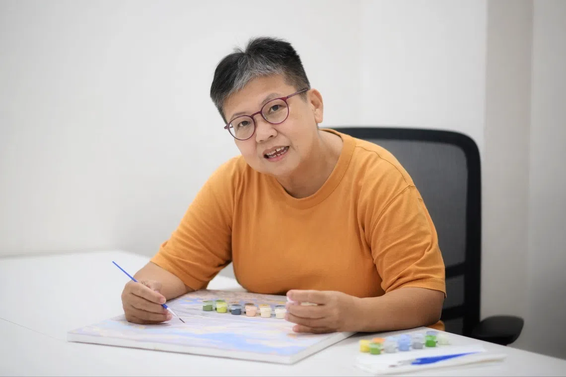 A third Compass Home client Tan Soh Ghim, also found work, as a fast food restaurant staff a month ago.