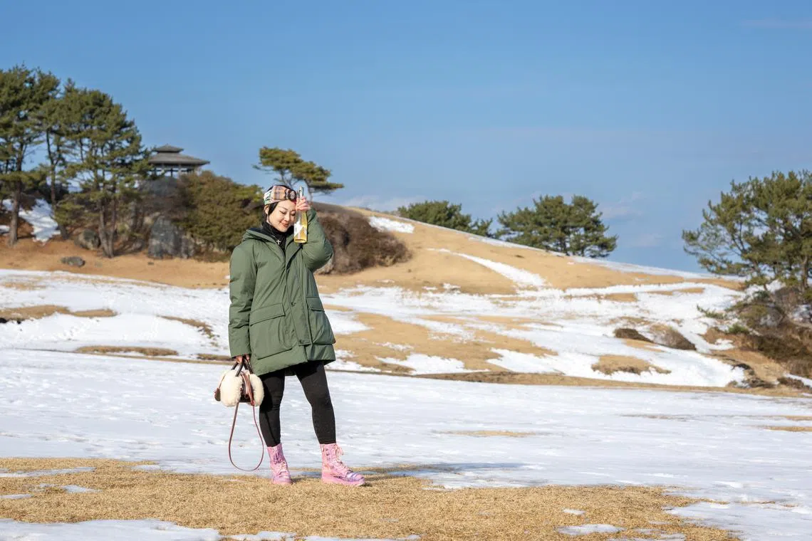 Singaporean finger-painting artist Adeline Yeo-Matsuzaki,currently lives in Chiba, Japan.