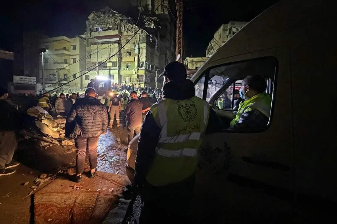 Many of the tens of thousands of displaced avoided returning to their homes in the suburbs, fearing a sudden resumption of the large-scale strikes.