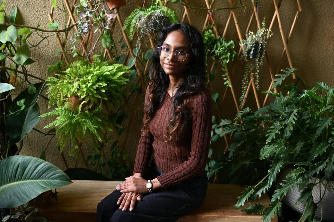 Jolene Ariana, 23, graduated with a degree in biophilic design through the two-year advanced standing pathway.