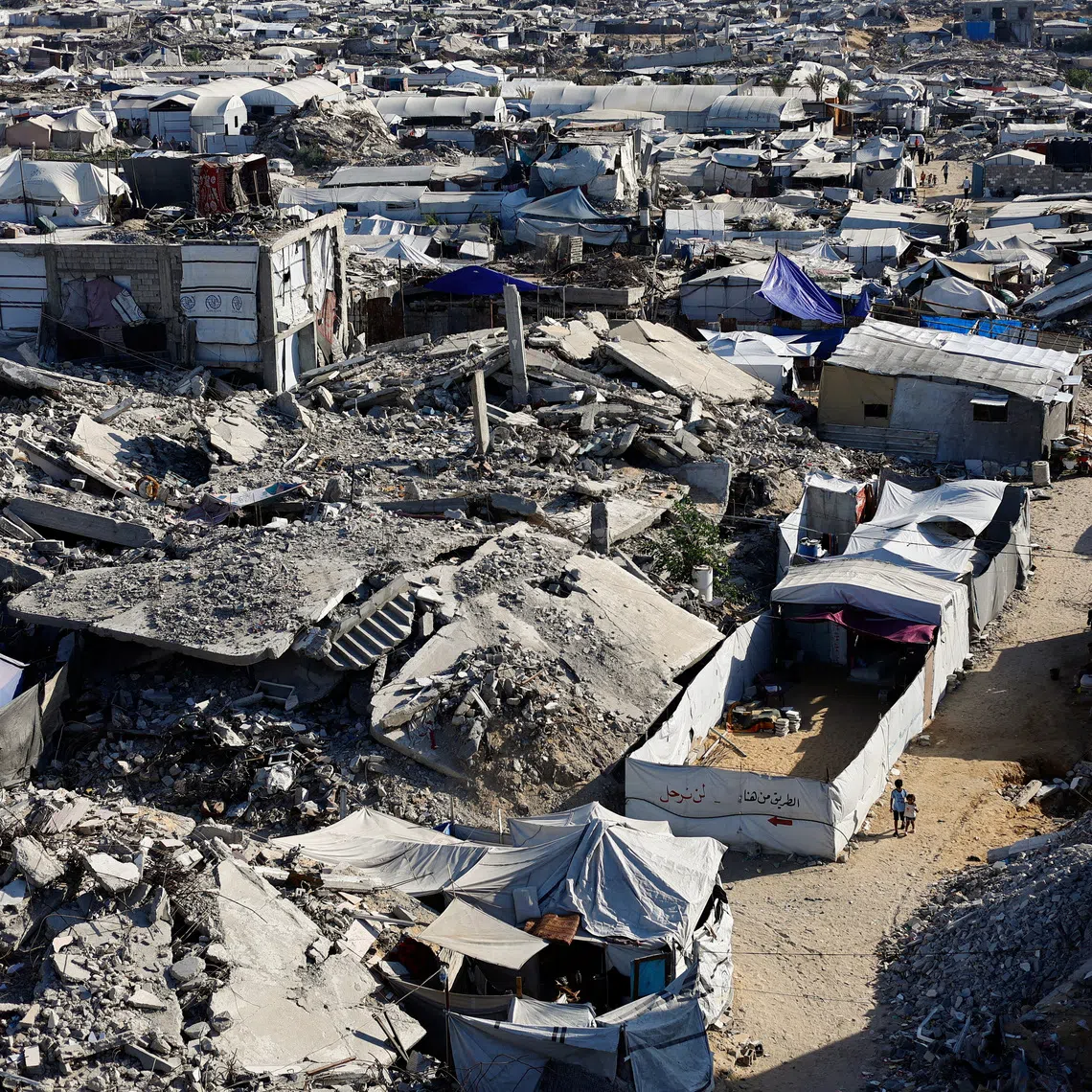 The plan estimates physical damage in Gaza at US$35.2 billion.