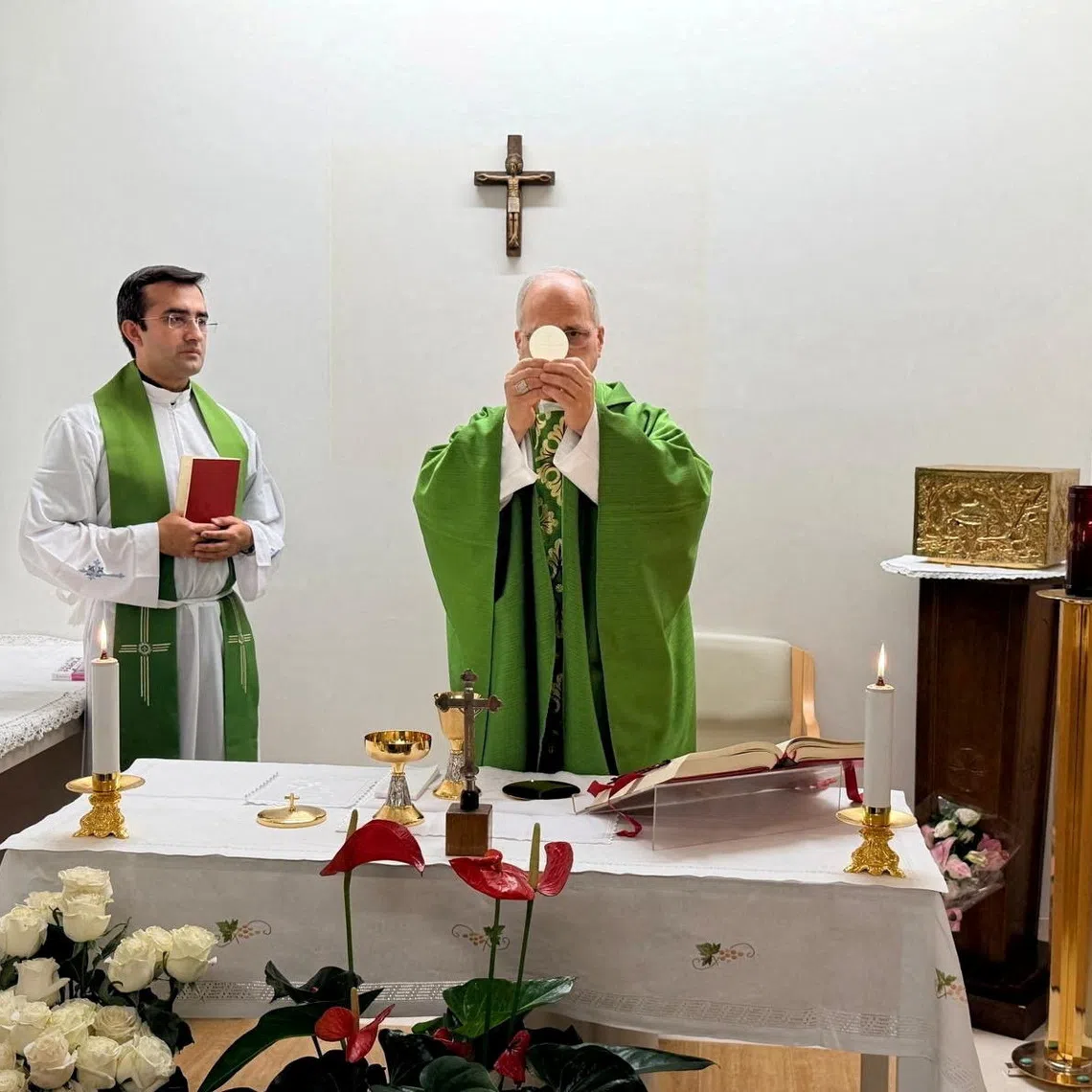 Pope Leo will lead prayers from his apartment at the Vatican to pilgrims in St Peter’s Square on Oct 18.