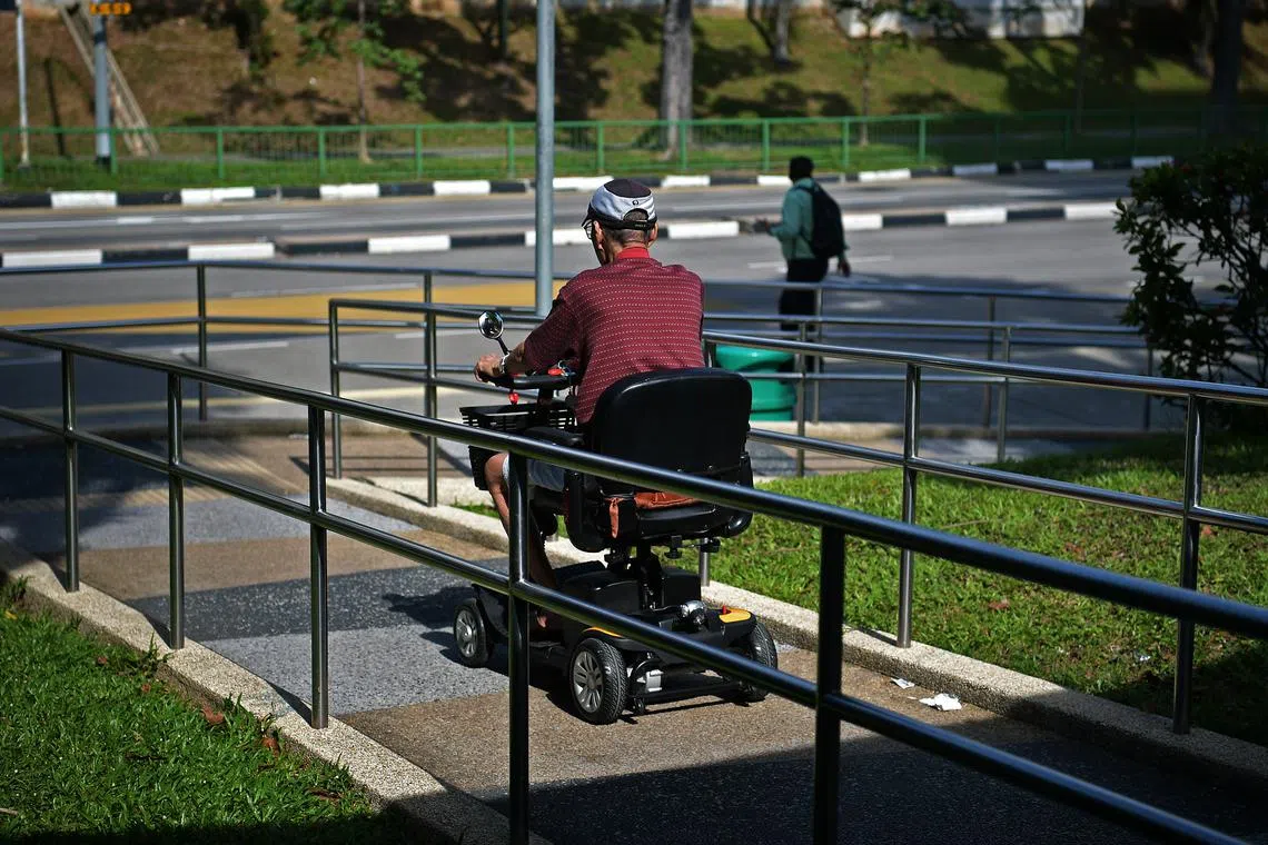 The Active Mobility Advisory Panel (Amap) also recommended that the speed limit of all PMAs be lowered from 10kmh to 6kmh.
