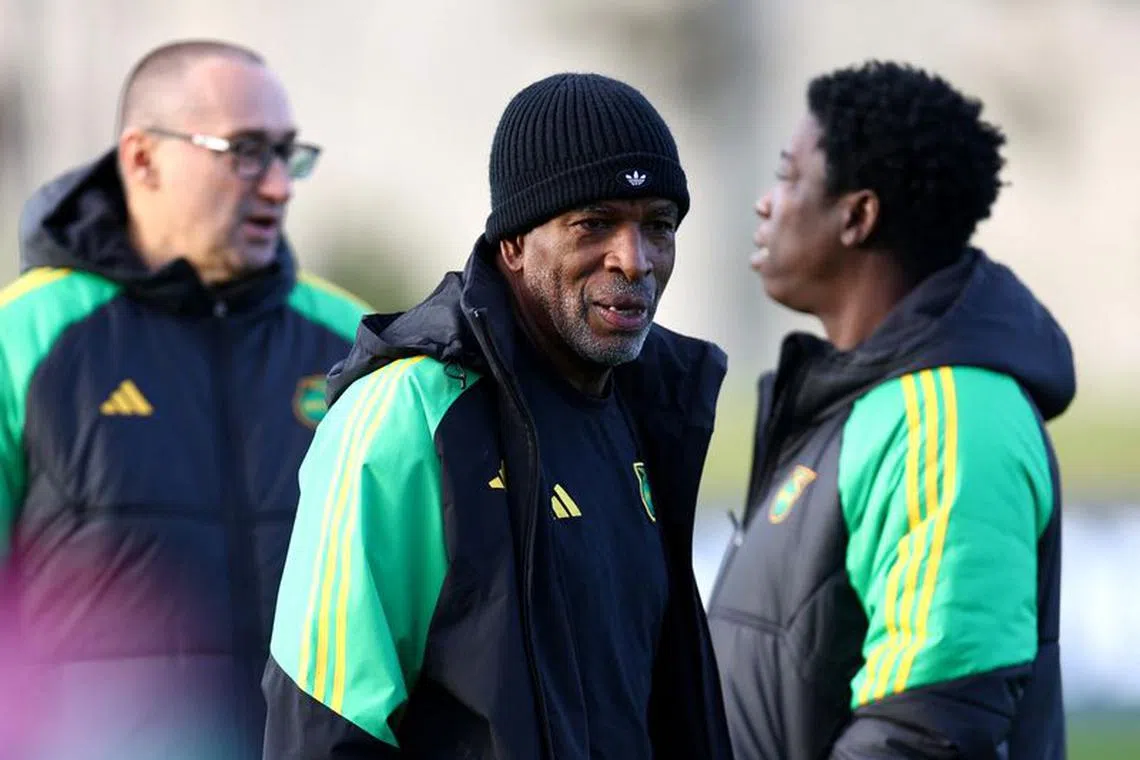 Soccer Football - FIFA Women’s World Cup Australia and New Zealand 2023 - Jamaica Training - Victorian State Football Centre, Melbourne, Australia - August 7, 2023 Jamaica coach Lorne Donaldson during training REUTERS/Hannah Mckay/File Photo