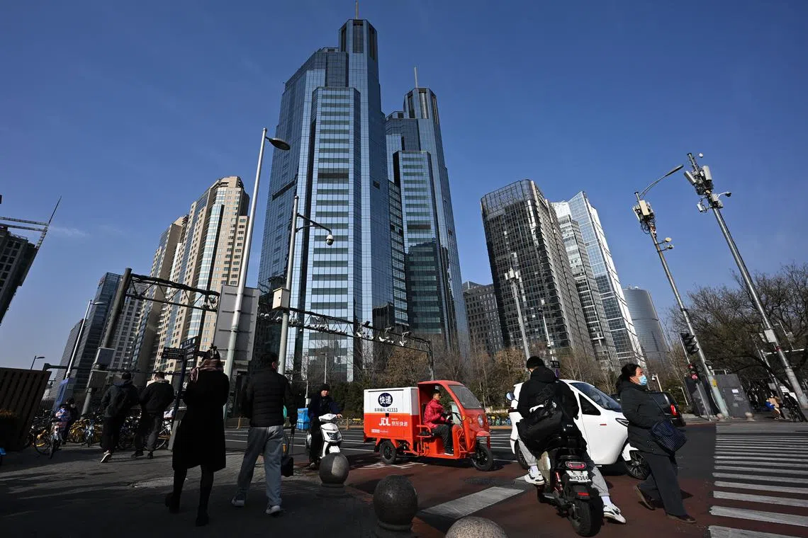 About half of China's Reits are tied to property market performance as they lease land, office space or apartments.