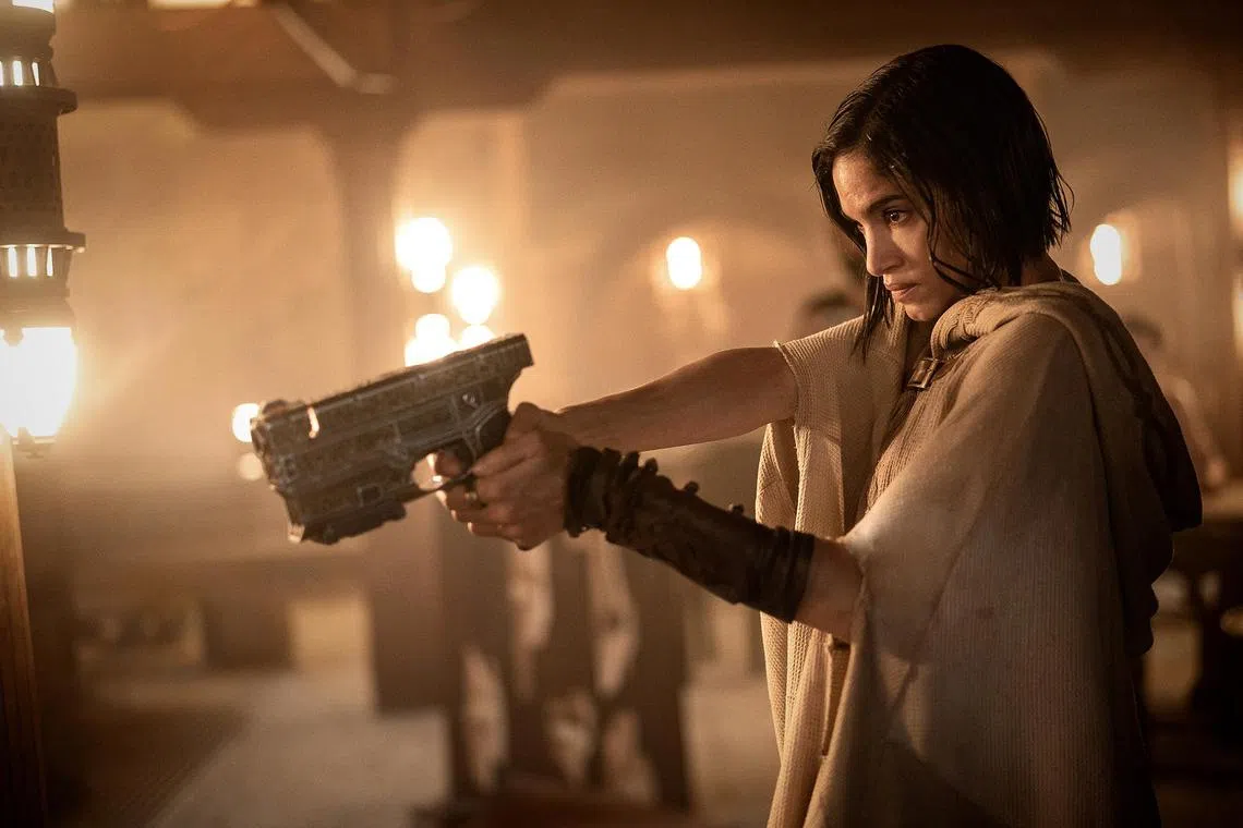 adrebel - Sofia Boutella in Rebel Moon - Part One: A Child Of Fire

Source/copyright: Netflix