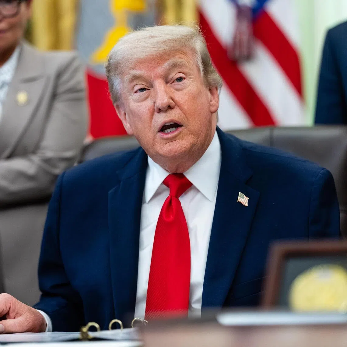 US President Donald Trump will meet separately with the leaders of Egypt, Qatar, the United Arab Emirates, France and India.