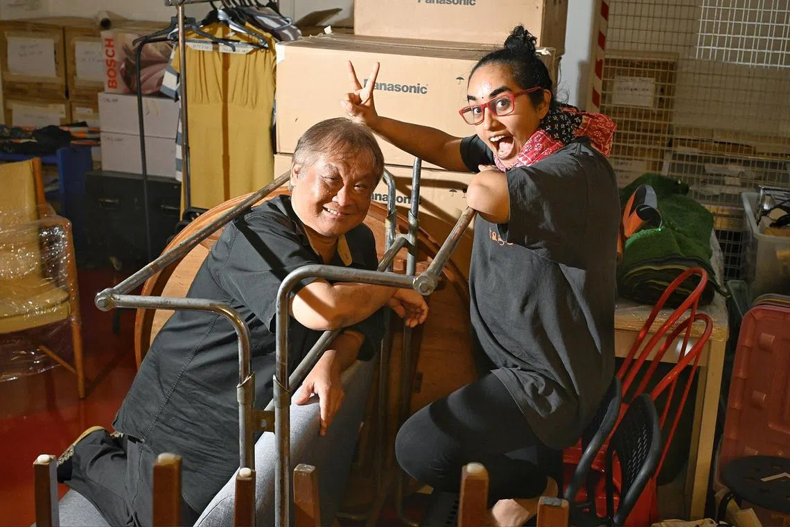 (From right) A Yagnya and co-directed with Alvin Tan, Hi, Can You Hear Me?, following various characters whose normalcies have been fractured due to events and experiences beyond their control.