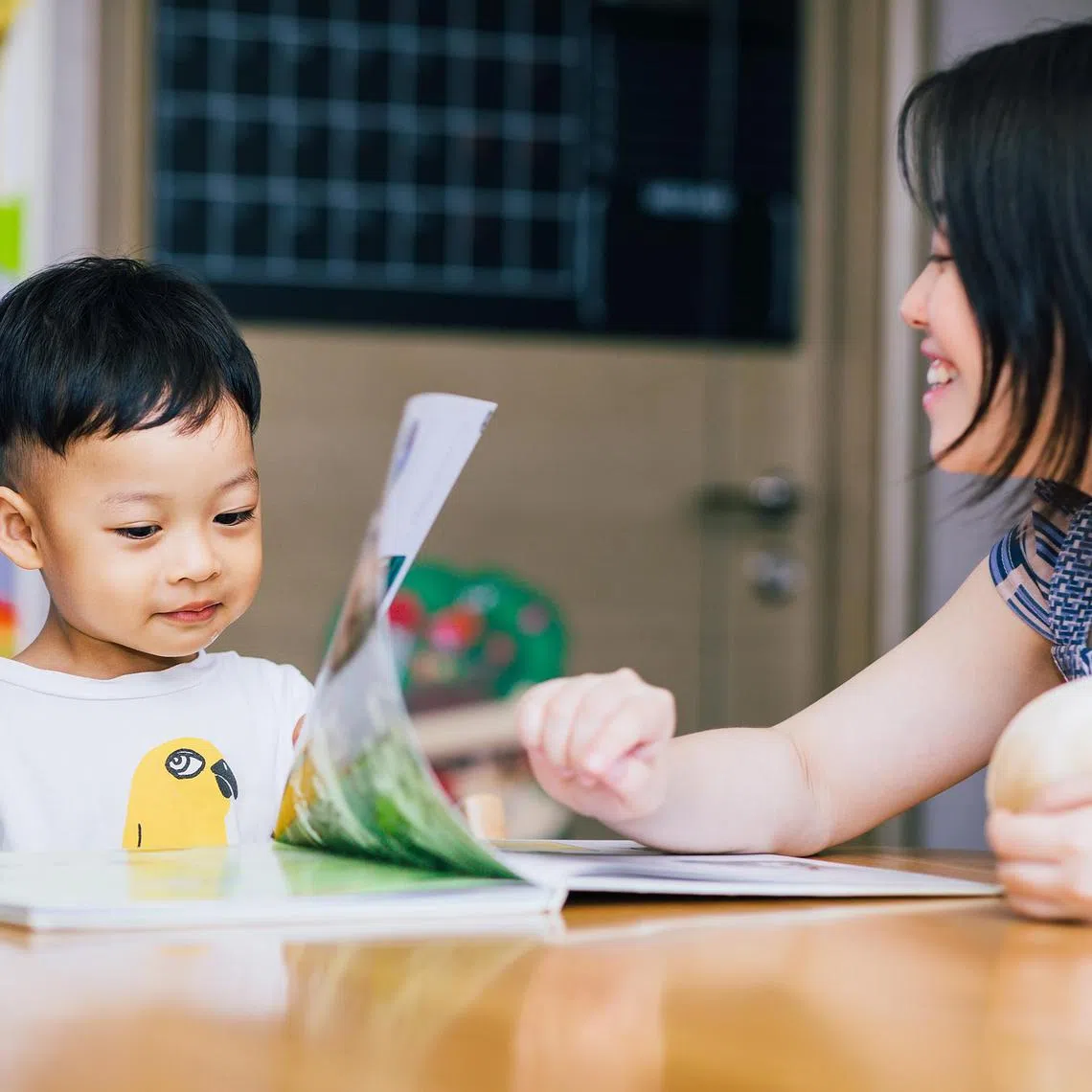 To nurture a bilingual child, it helps to have a positive attitude towards the language, provide resources like storybooks and learn alongside the child.