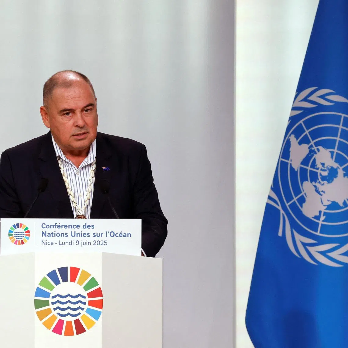 Mr Brown defended his nation’s ties with China, saying they did not “compromise” its independence.