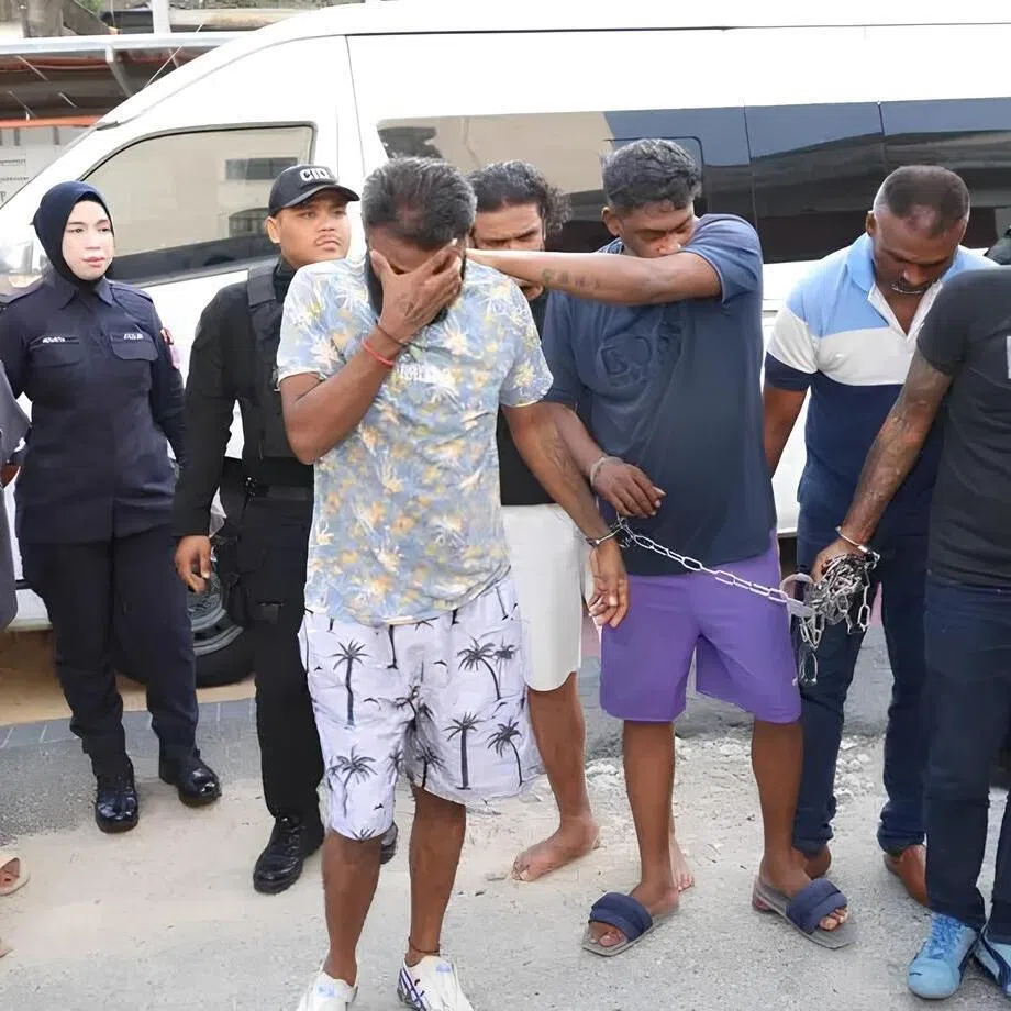 They are accused of acting together in kidnapping the Singaporeans for the purpose of demanding a ransom.