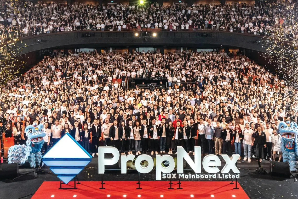 PropNex unveiled its refreshed brand logo – marking a new chapter after 25 years – at the PropNex Sales Summit on 10 March 2025, witnessed by over 4,000 salespersons and guests.