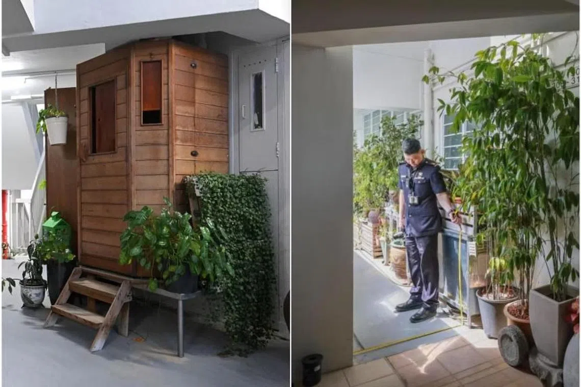 Residents from different backgrounds and with different habits can clash, especially when some view the common corridor as their own space.