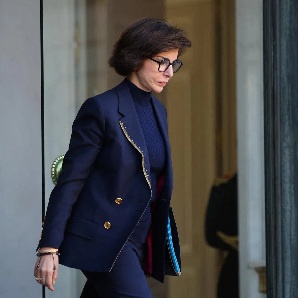 French Culture Minister Rachida Dati leaves following the weekly cabinet meeting at the Elysee Palace in Paris, France, February 4, 2026. REUTERS/Sarah Meyssonnier