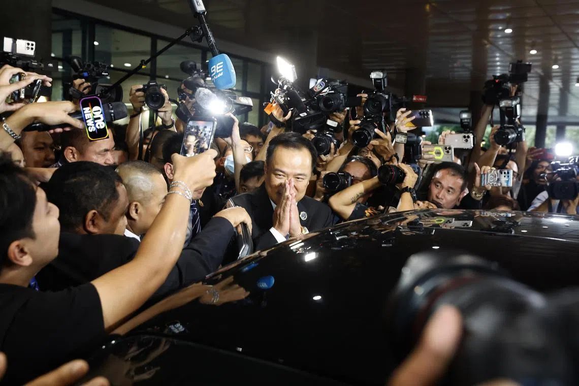Thailand’s new Prime Minister Anutin Charnvirakul says, under his reign, “there will be no favouritism”.