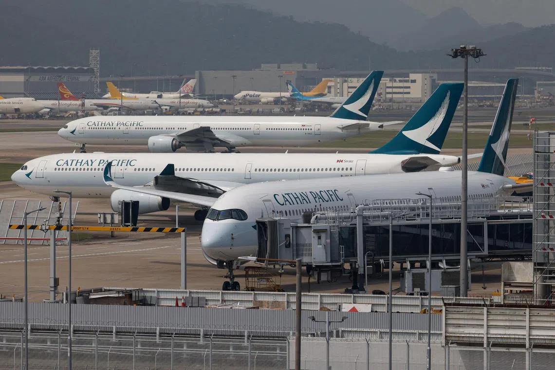 Cathay Pacific said it was the “first of its type to suffer such failure on any A350 aircraft worldwide”.