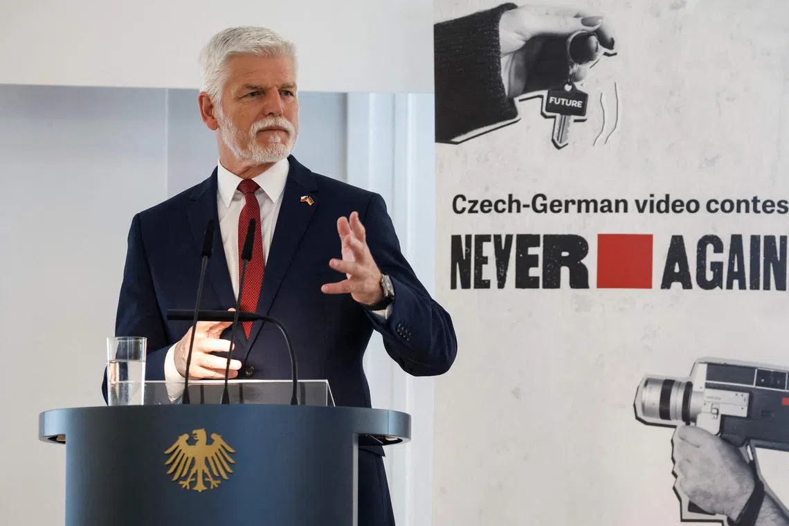 The Czech government said Mr Pavel’s meeting with the Dalai Lama had been private, and called on China to treat it as such.