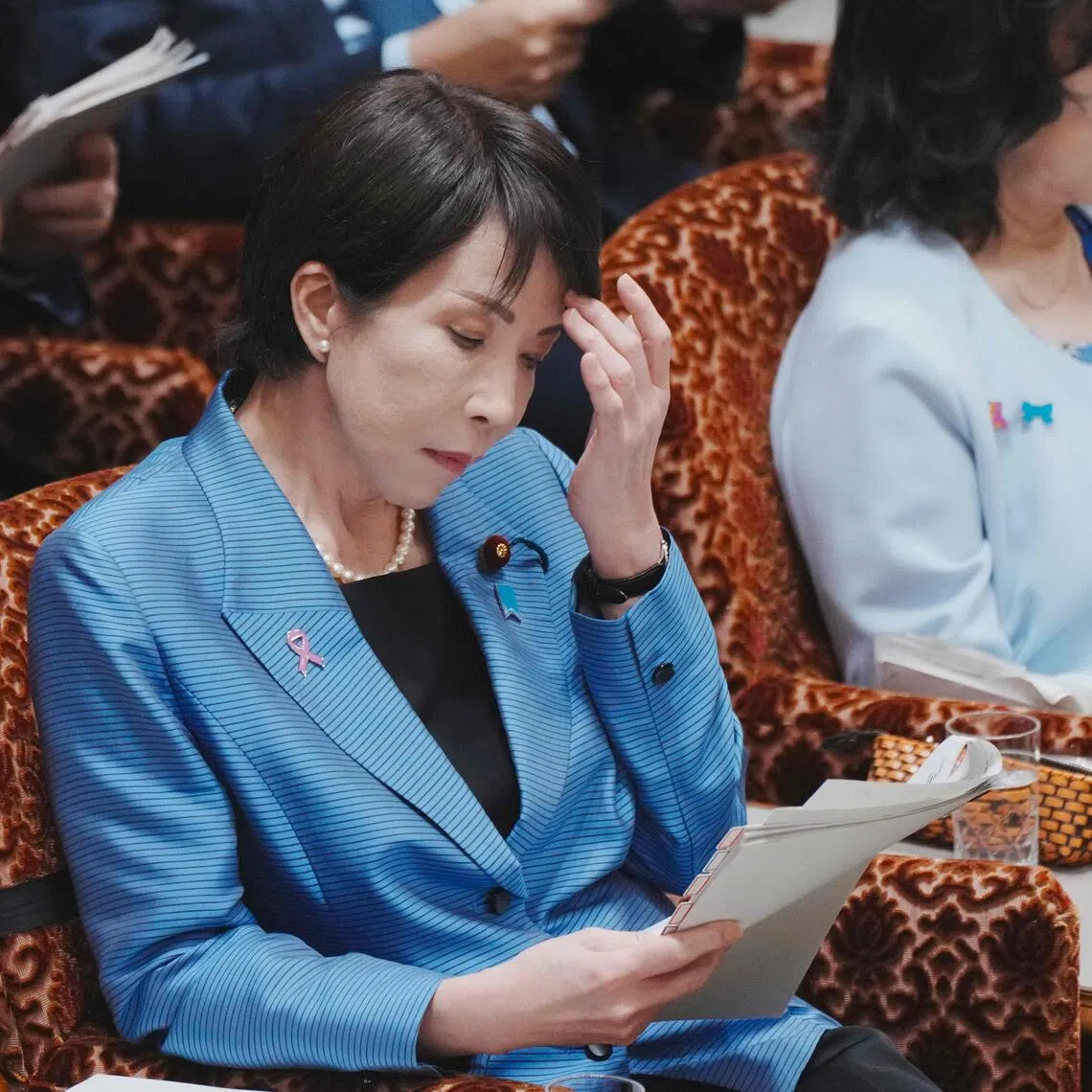 Takaichi raised eyebrows last week by arranging a 3am staff meeting in her office.