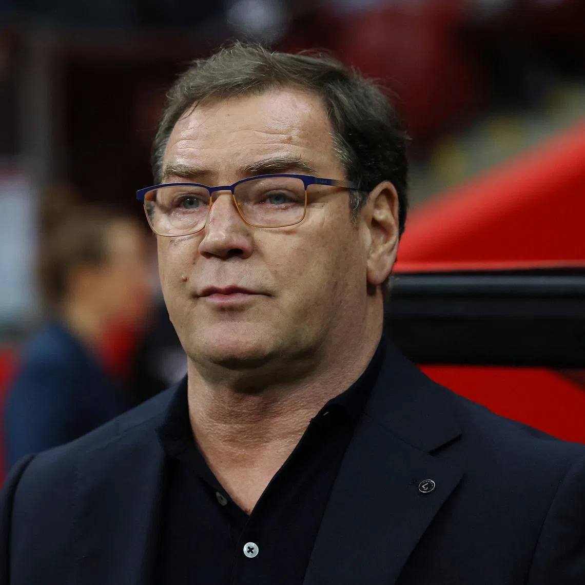 Soccer Football - World Cup - UEFA Qualifiers - Group G - Poland v Netherlands - PGE Narodowy, Warsaw, Poland - November 14, 2025 Poland coach Jan Urban before the match REUTERS/Kacper Pempel