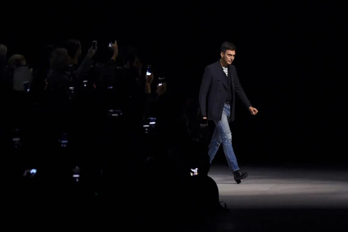 Hedi Slimane, Celine's artistic creation and image director since January 2018, is stepping down from his post, the French fashion house belonging to the LVMH group announced in a statement on Oct 2, 2024. 