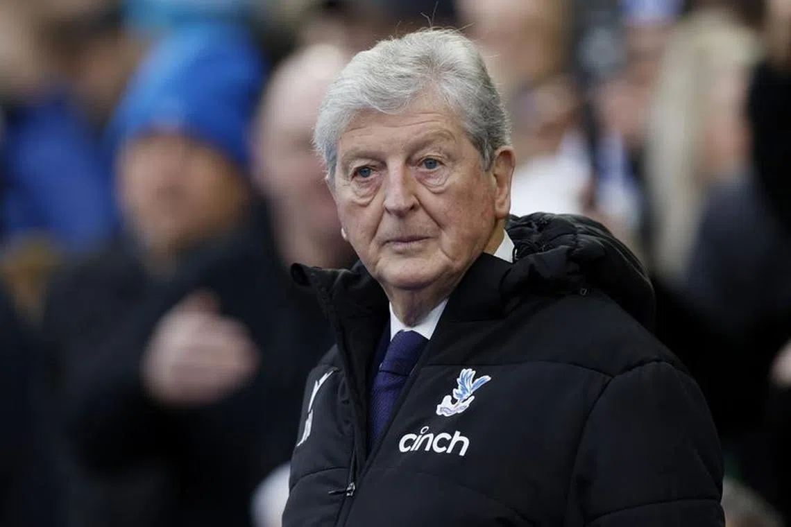 FILE PHOTO: Soccer Football - Premier League - Brighton & Hove Albion v Crystal Palace - The American Express Community Stadium, Brighton, Britain - February 3, 2024 Crystal Palace manager Roy Hodgson before the match Action Images via Reuters/Peter Cziborra/File Photo