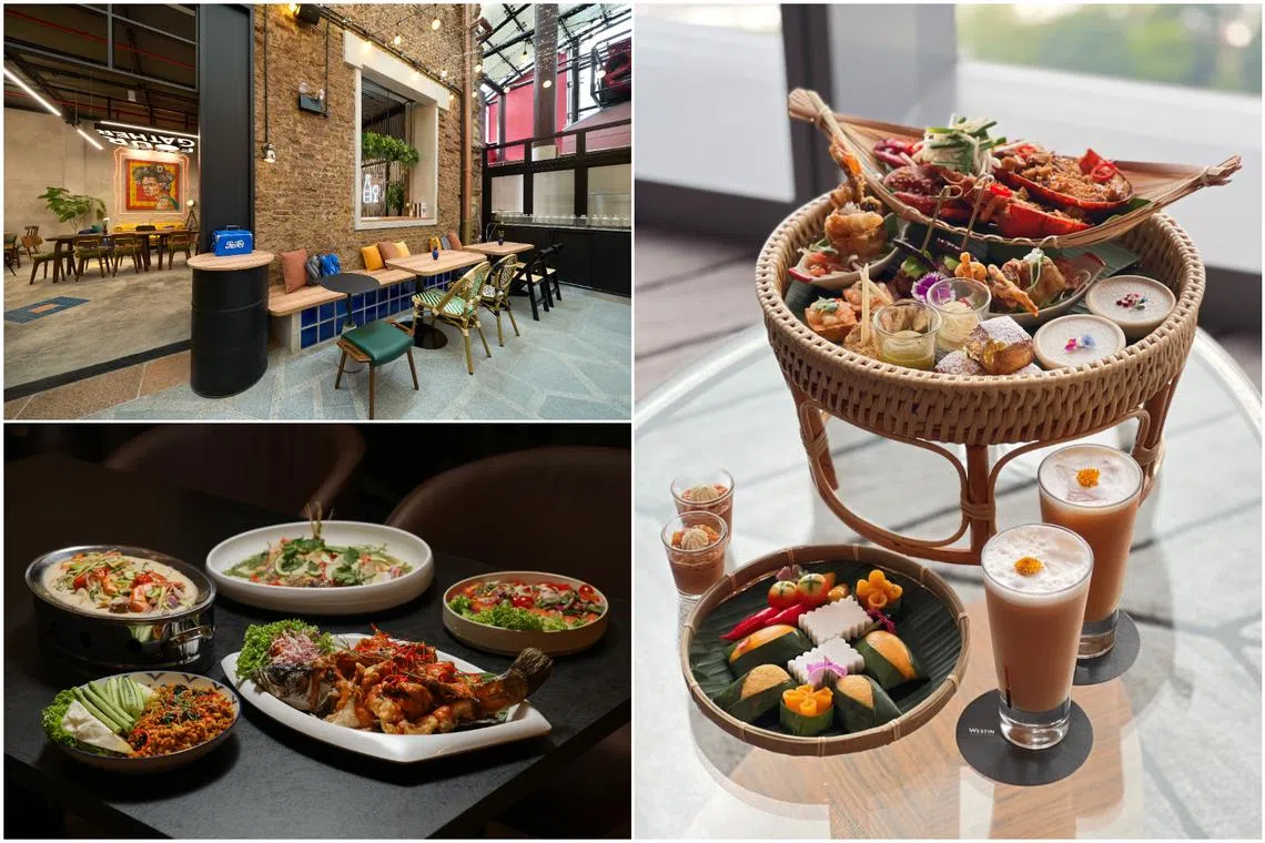 New restaurants and refreshed menus spice up the Thai dining scene here.