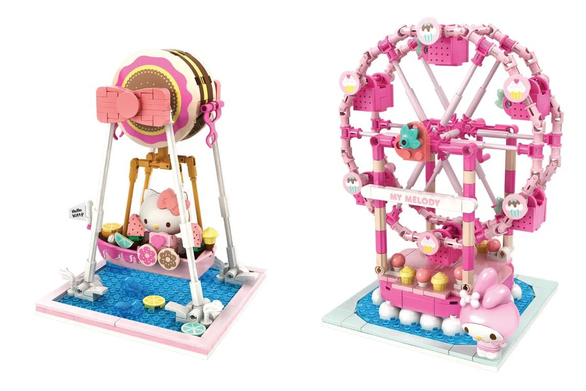Play Nation's new Summer Wunderland Collection features Sanrio characters such as Hello Kitty.