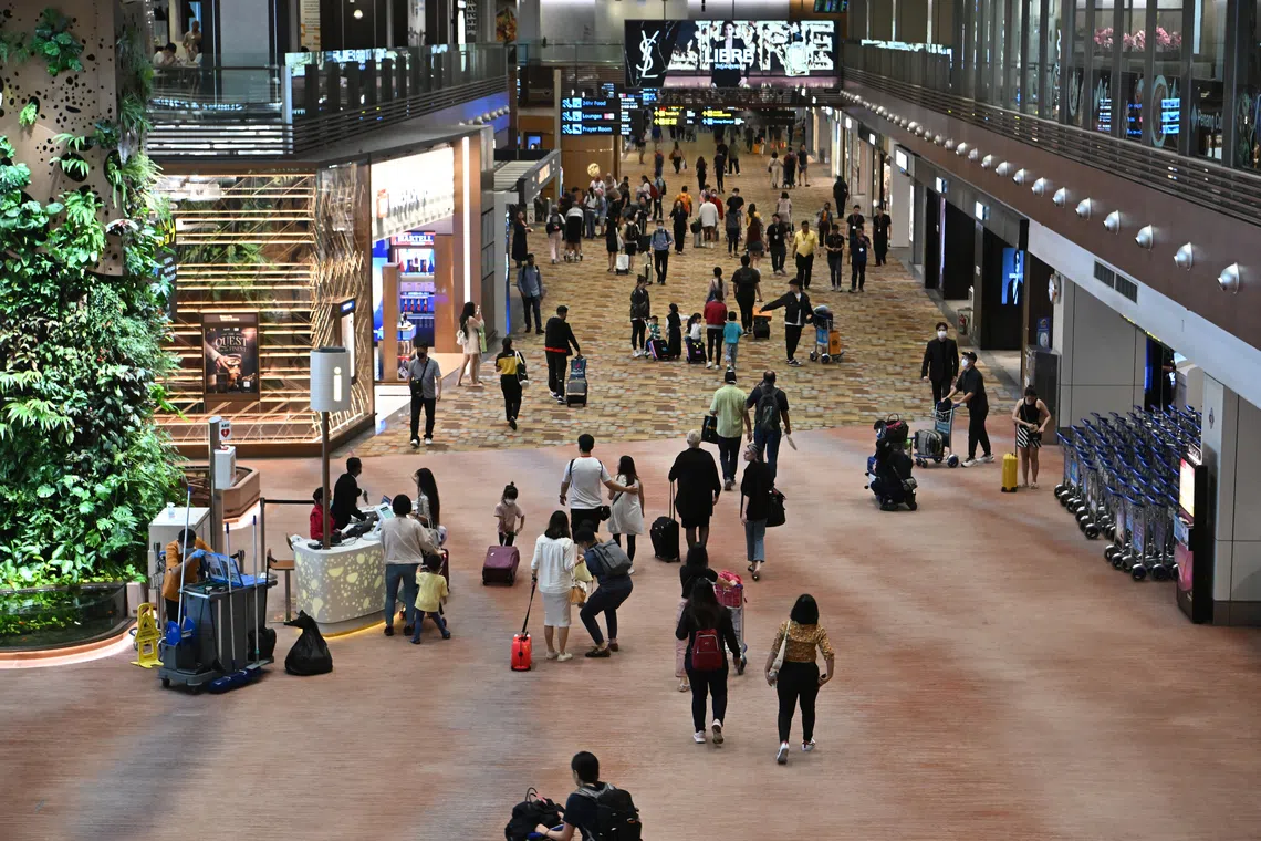 The man was arrested on July 24 when he was in Changi Airport while in transit for another flight.