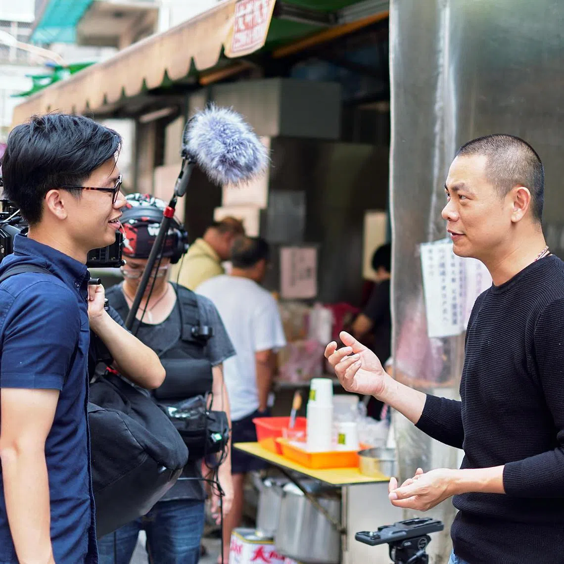 Singaporean film-maker Josiah Ng (left) grew up struggling with academic demands and was labelled "weird" by peers.