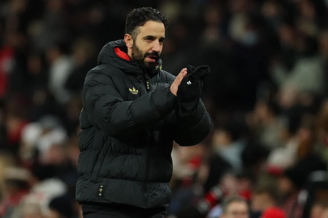 Manchester United's Portuguese boss Ruben Amorim memorably once said not even the Pope could force him to change his system.