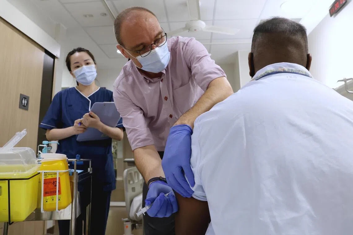 Between March and May 2026, the participants received a weakened strain of the DENV-3 serotype of the dengue virus.