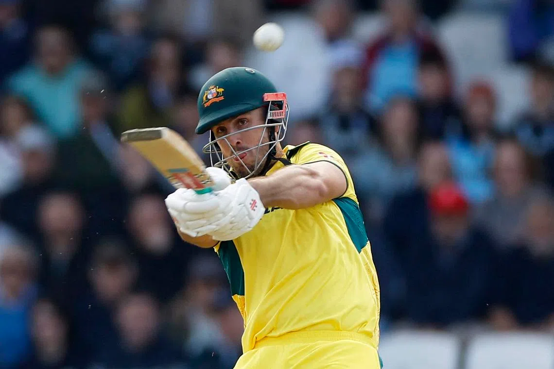 Cricket - Second One Day International - England v Australia - Headingley Cricket Ground, Leeds, Britain - September 21, 2024 Australia's Mitchell Marsh in action Action Images via Reuters/Jason Cairnduff