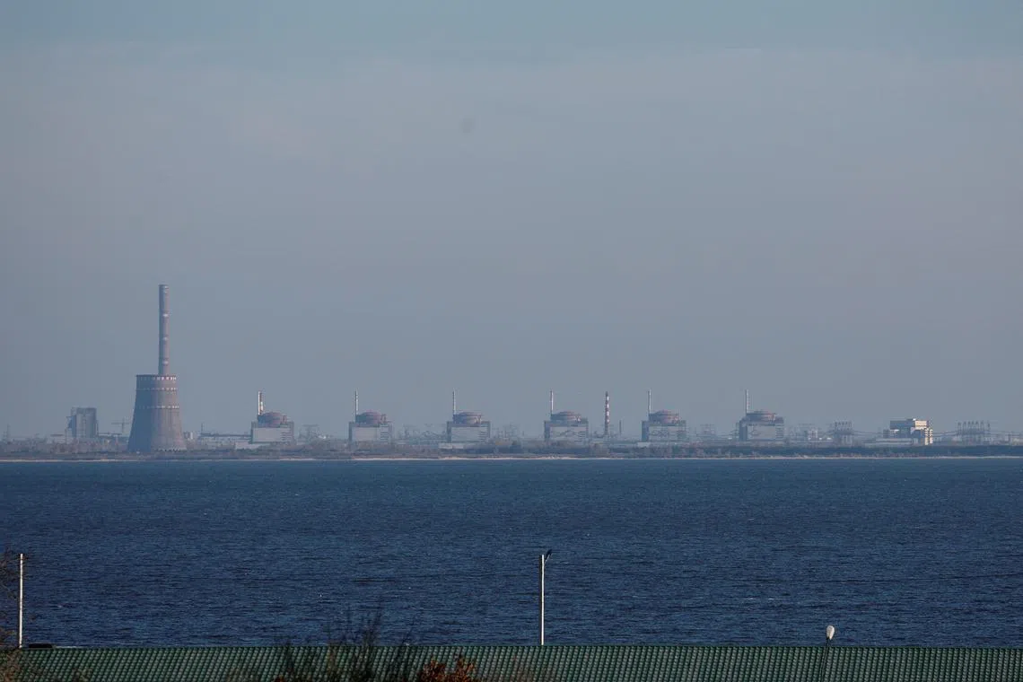 The six-reactor nuclear plant in the Ukrainian city of Zaporizhzhia, now in Russian hands, is the largest in Europe.