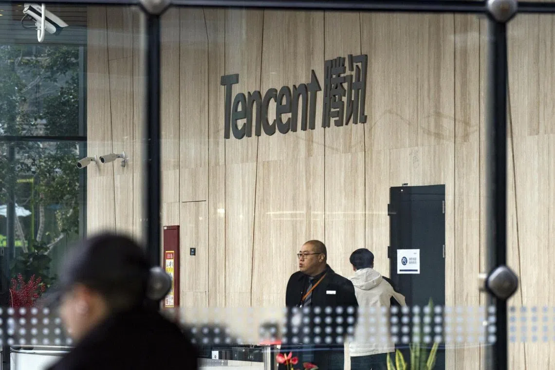The US added Tencent Holdings, the world’s largest gaming publisher, to its list of Chinese military companies.