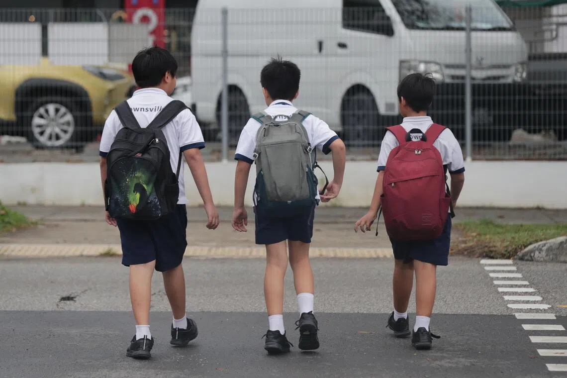 Parents’ presence is still necessary even after a child enters primary school, says the writer.