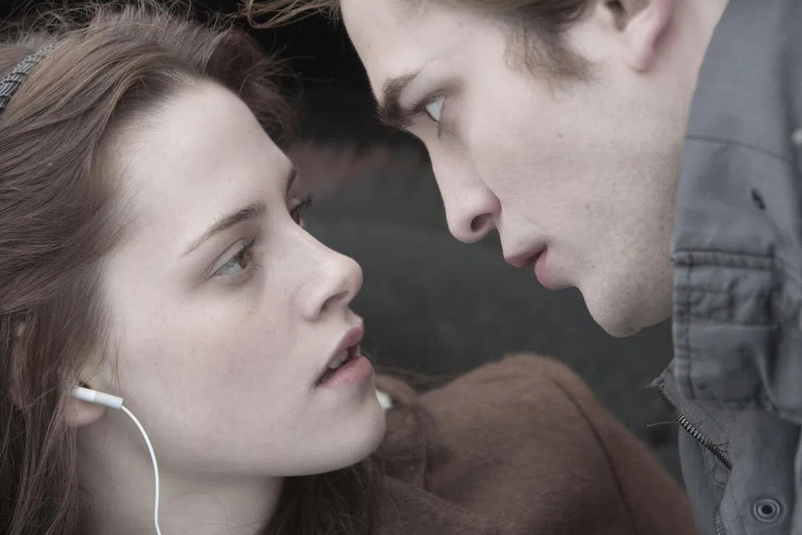 Twilight, starring Kristen Stewart and Robert Pattinson