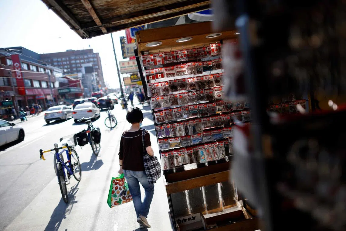 Many people in Toronto’s historic Chinatown appeared uneasy to speak on the record about recent racism and threats.