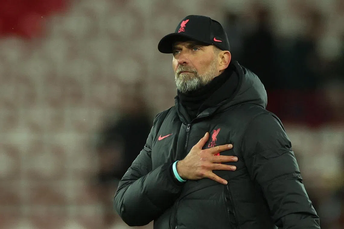 Liverpool manager Jurgen Klopp has said that Manchester United are in the Premier League title race this season.