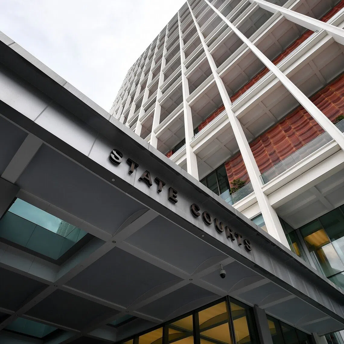 The 32-year-old Singaporean was charged with two counts of ill-treating a child.