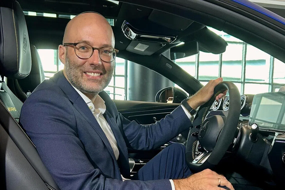 Mr Claudius Steinhoff, president and chief executive of Mercedes-Benz Singapore, takes on a new role in South Africa on Aug 30.