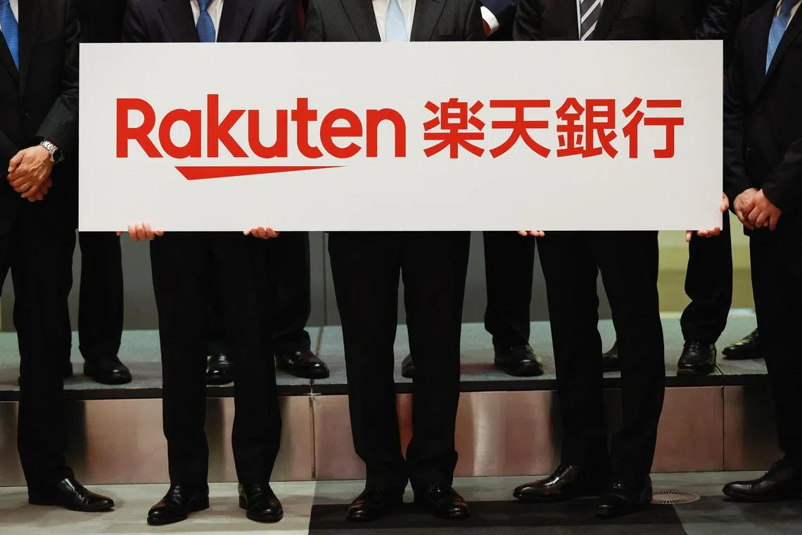 Rakuten Bank’s listing revives the IPO market in Tokyo, where no first-time share sale had exceeded 50 billion yen this year. 