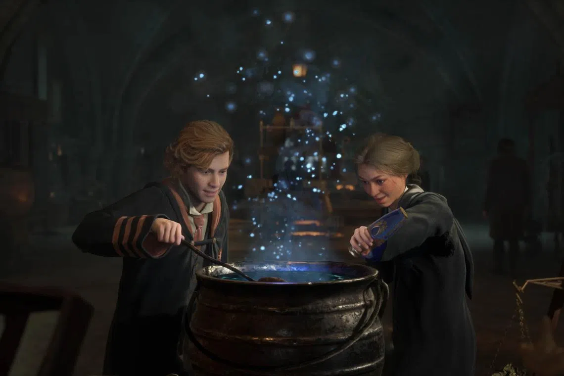 Video game Hogwarts Legacy took US4850 million (S$1.13 billion) in two weeks after Warner Bros released it last month.