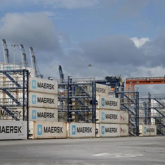 Containers dock at Panama Ports Company (PPC) after a court ruling formally annulling Hong Kong's CK Hutchison Holdings concessions for two ports along its strategic canal.